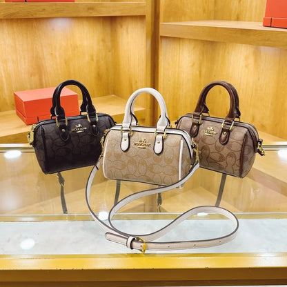 2026 New Classic Retro Boston Bag Mini Casual Crossbody Bag