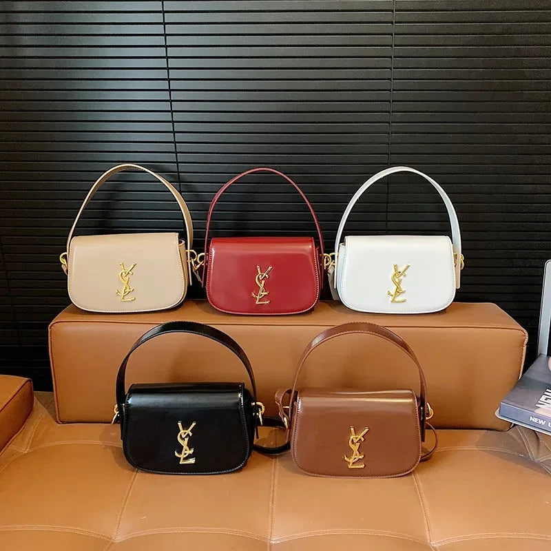 Unique Leather Diaper Bag: Stylish Crossbody Handbag For Women