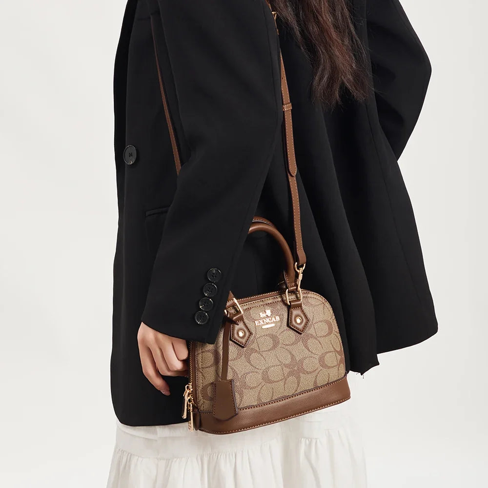 Women's handbag 2026 autumn and winter new item, light luxury high-end shoulder bag