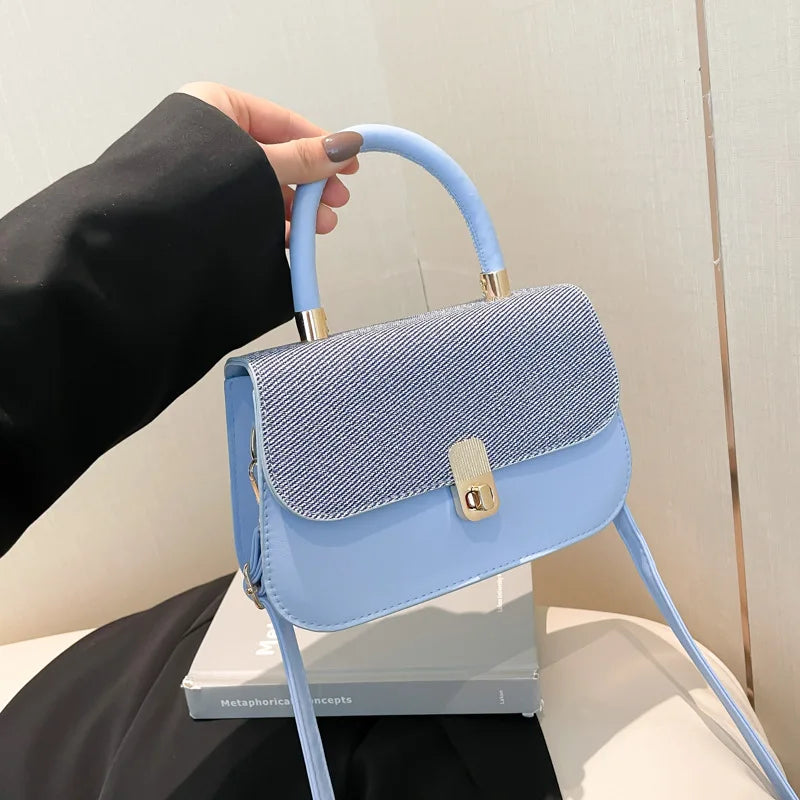 Fashionable Small Square Bag Commuter Women's Crossbody Bag