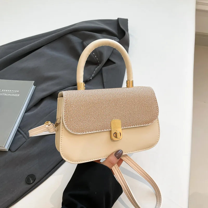 Fashionable Small Square Bag Commuter Women's Crossbody Bag