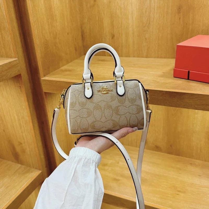 2026 New Classic Retro Boston Bag Mini Casual Crossbody Bag