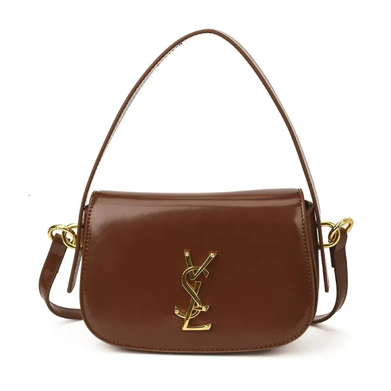 Unique Leather Diaper Bag: Stylish Crossbody Handbag For Women