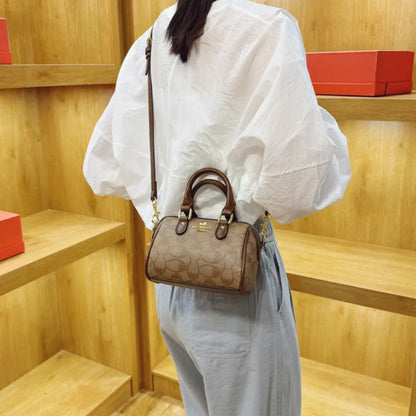2026 New Classic Retro Boston Bag Mini Casual Crossbody Bag