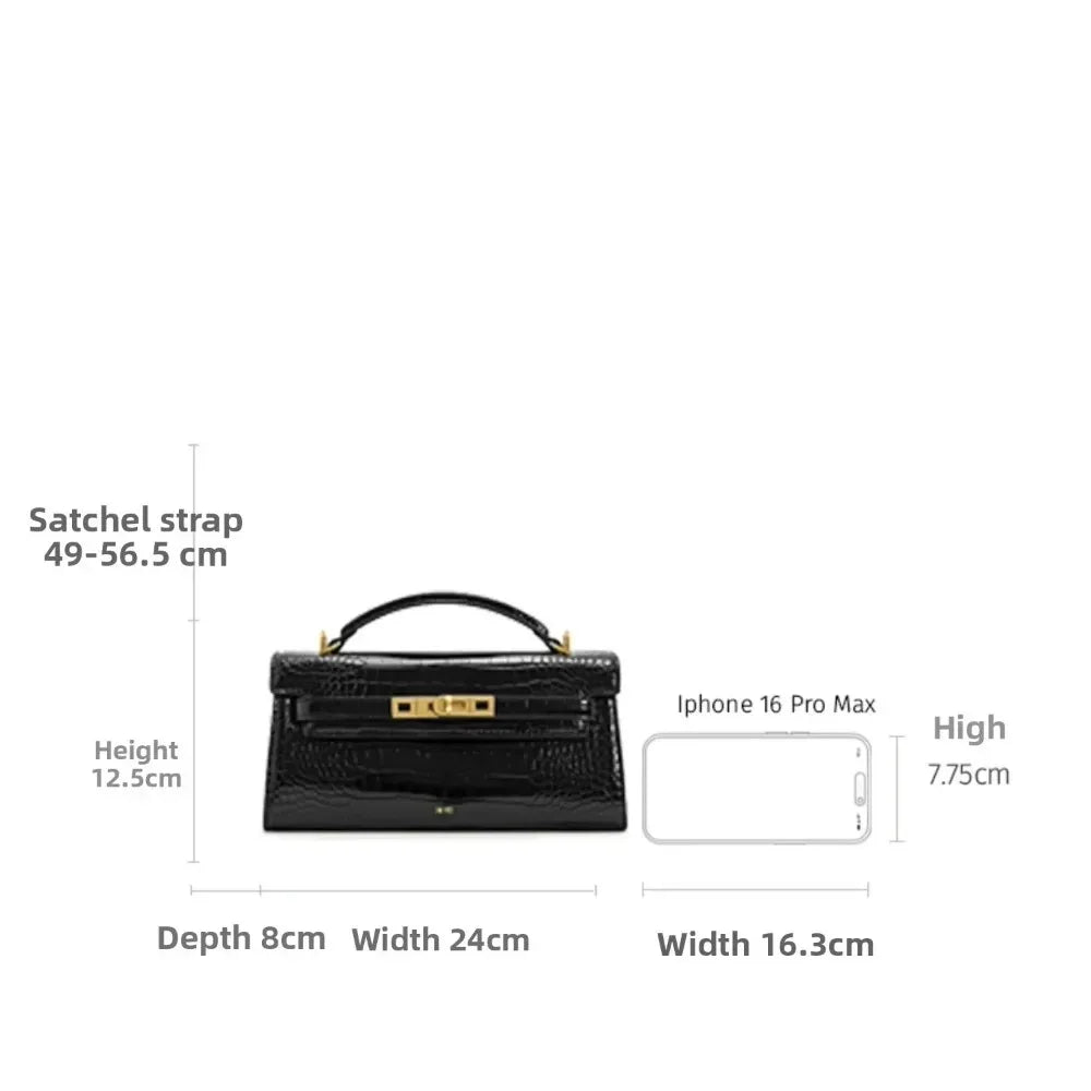 Luxury Design 2026 JW PEI Crocodile Print Handbag