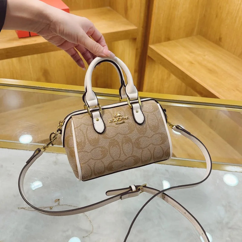 2026 New Classic Retro Boston Bag Mini Casual Crossbody Bag