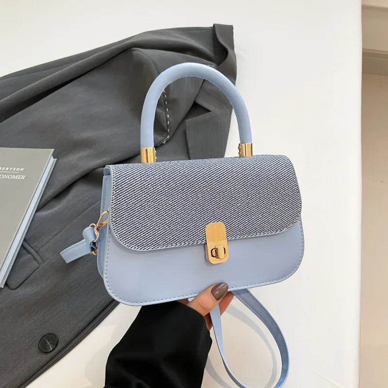 Fashionable Small Square Bag Commuter Women's Crossbody Bag