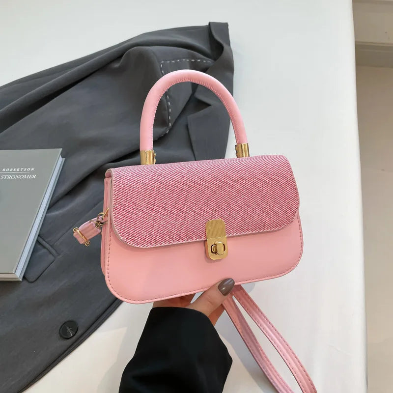 Fashionable Small Square Bag Commuter Women's Crossbody Bag