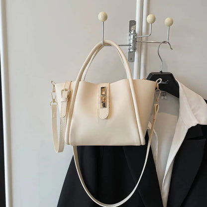 Fashionable Bucket Bag Women's Handbag Retro Crossbody Shoulder Bag