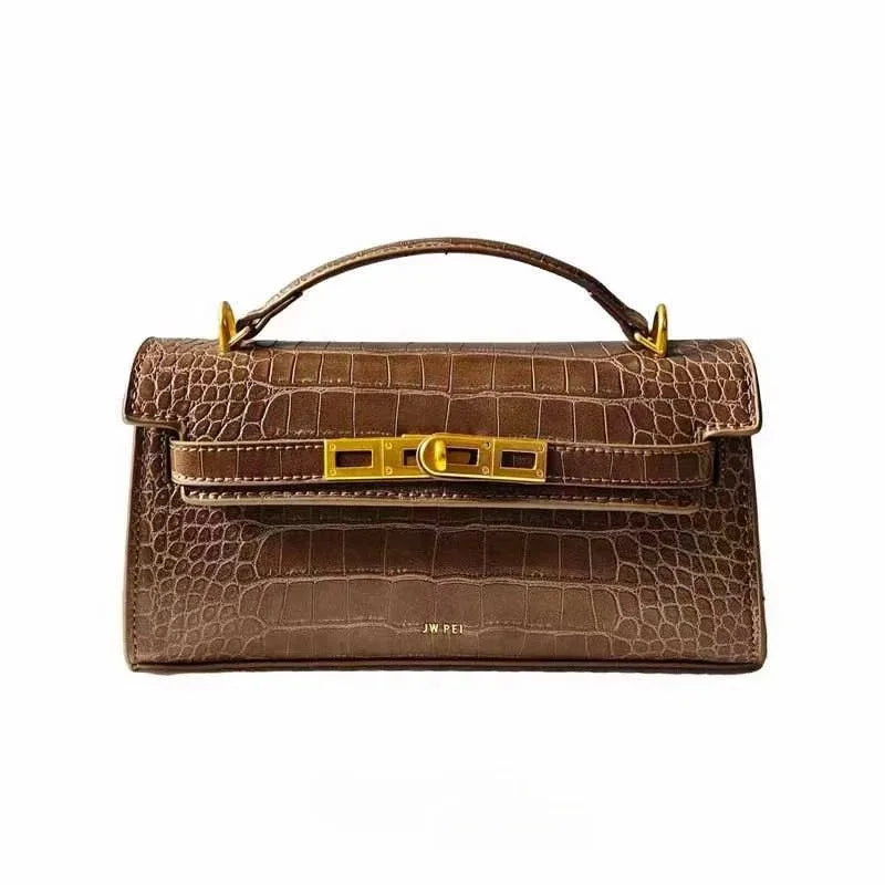Luxury Design 2026 JW PEI Crocodile Print Handbag