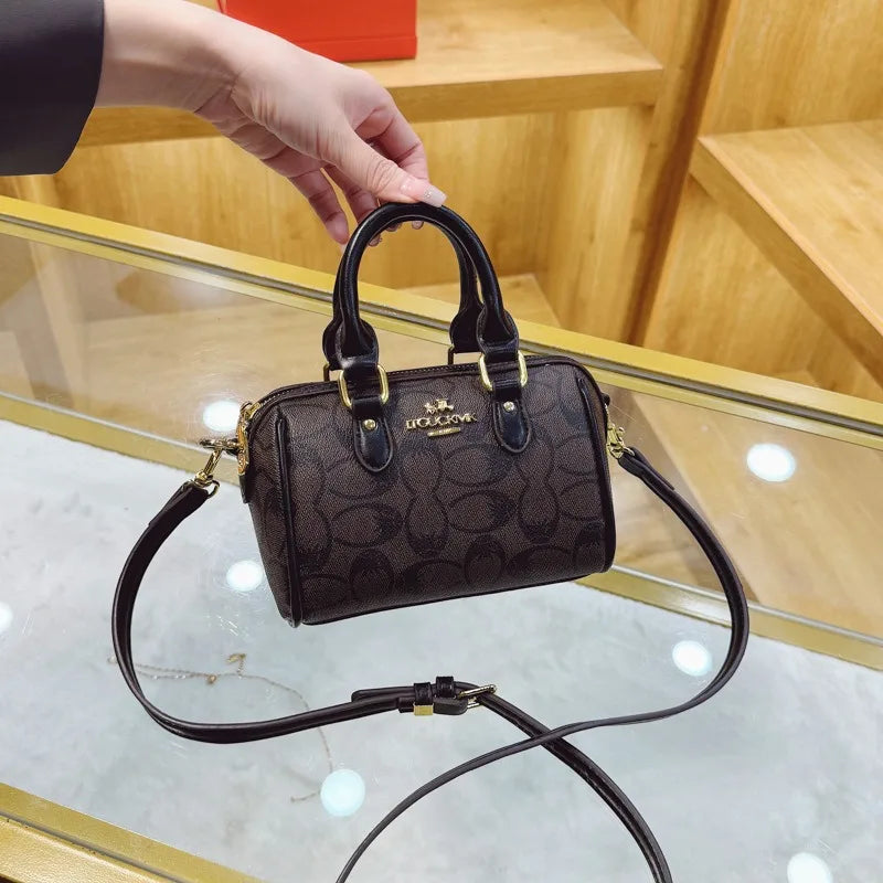 2026 New Classic Retro Boston Bag Mini Casual Crossbody Bag