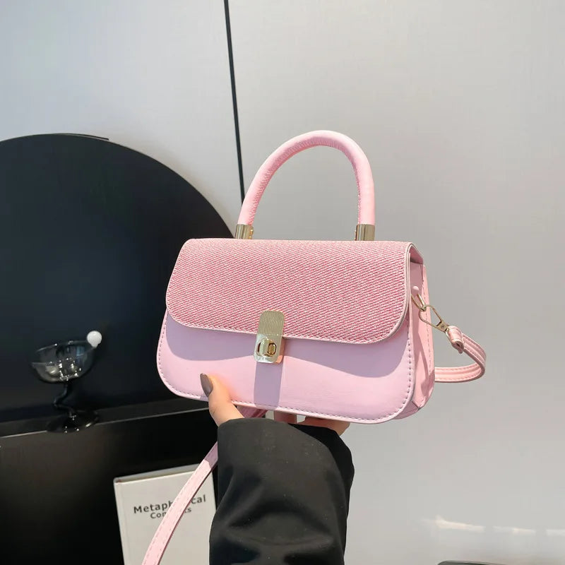 Fashionable Small Square Bag Commuter Women's Crossbody Bag