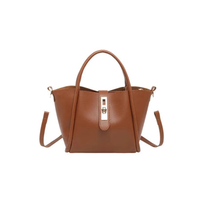 Fashionable Bucket Bag Women's Handbag Retro Crossbody Shoulder Bag