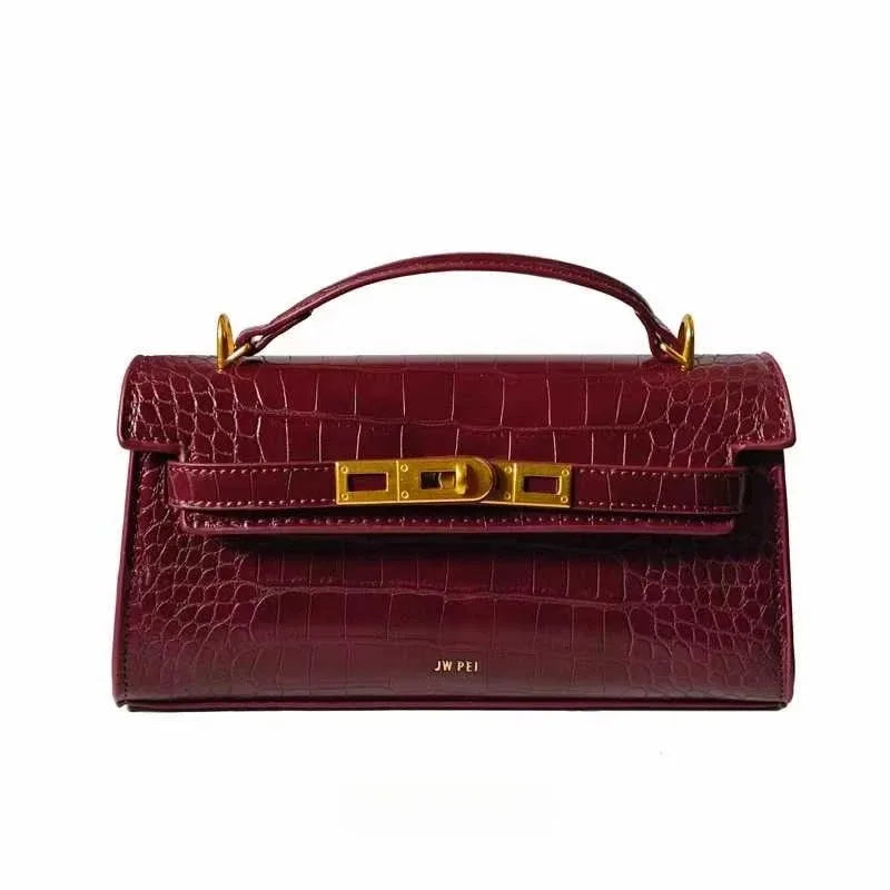 Luxury Design 2026 JW PEI Crocodile Print Handbag