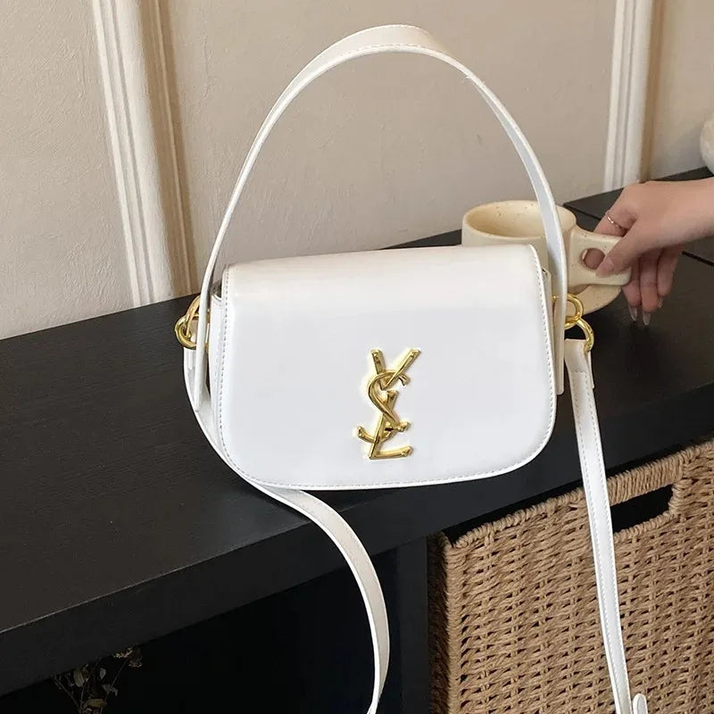 Unique Leather Diaper Bag: Stylish Crossbody Handbag For Women
