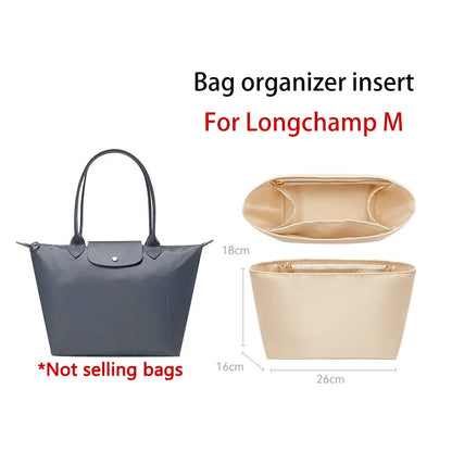 Nylon Bag Organizer Insert Compatible with Longchamp
