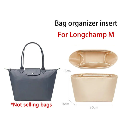 Nylon Bag Organizer Insert Compatible with Longchamp